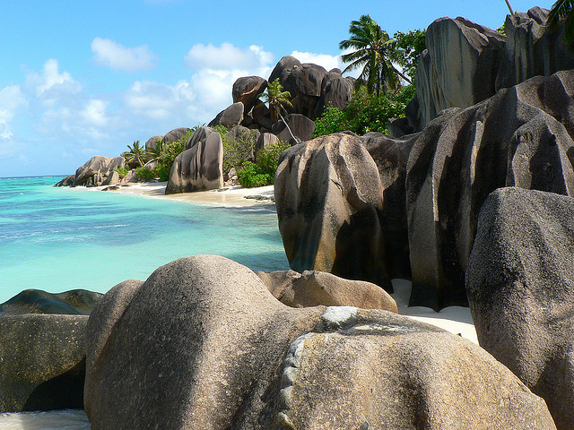 Anse Source D'Argent beach - La Digue, Seychelles.