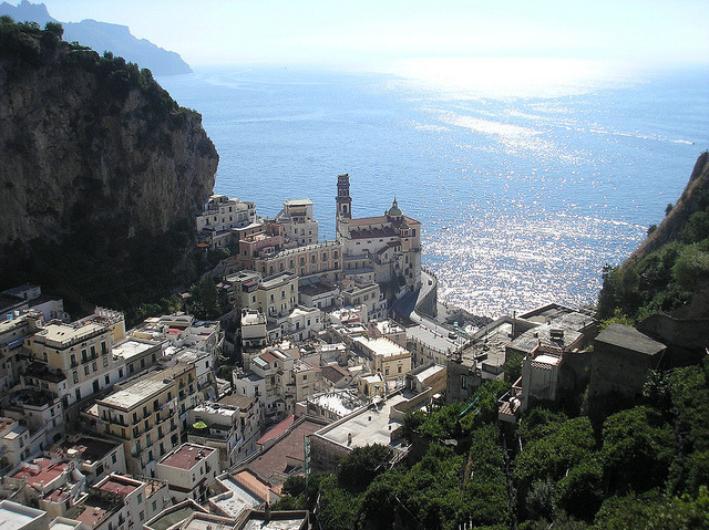 Atrani is a town and comune on the Amalfi Coast in the province of Salerno in the Campania region of south-western Italy.