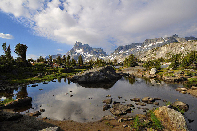 by SteveD. on Flickr.Island Pass Area, Ansel Adams Wilderness - California, USA.