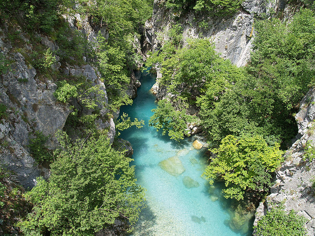 by ilresi_18 on Flickr.Beautiful Valbona river in northern Albania.