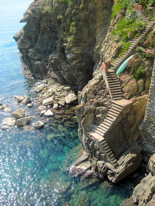 Steps to the Sea, Cinque Terre, Italy