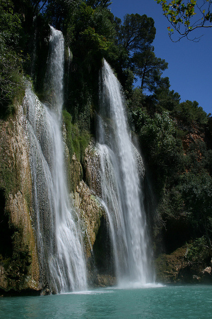 Sillans La Cascade in Haute-Provence, France