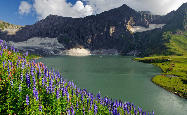 Dowarian Lake in Azad Kashmir, Pakistan
