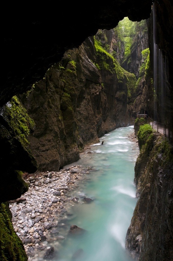 Partnach Gorge, Bavaria, Germany