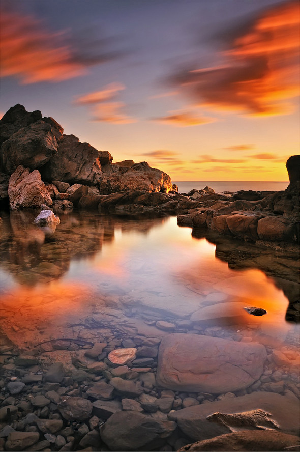 Sunset Pool, Greece