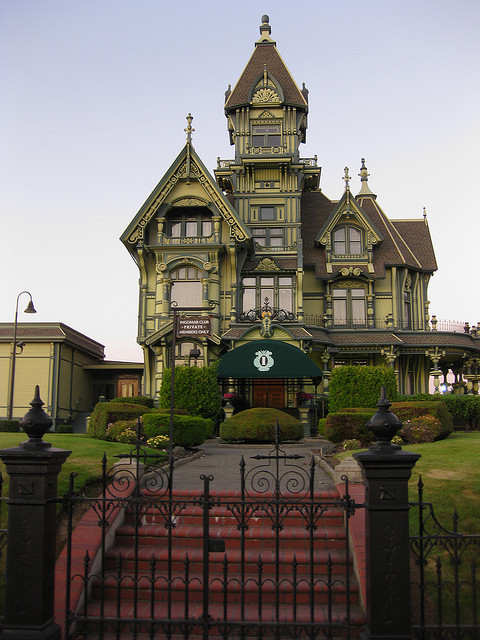 The Carson Mansion, considered the most grand Victorian home in USA located in Eureka, California