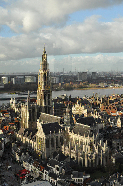 Cathedral of our Lady in Antwerp, Belgium